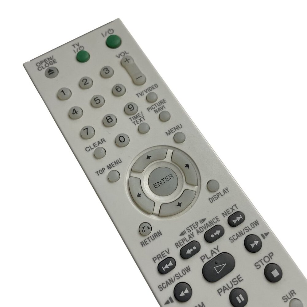 Sony DVD Remote Control RMT D175A Gray Tested Works u - Picture 4 of 6
